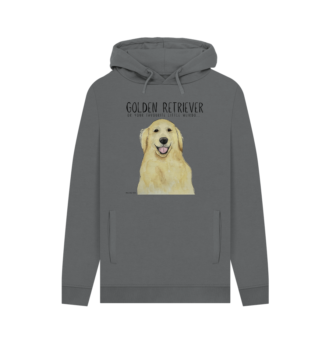 Golden Retriever Men's Hoodie in Organic Cotton