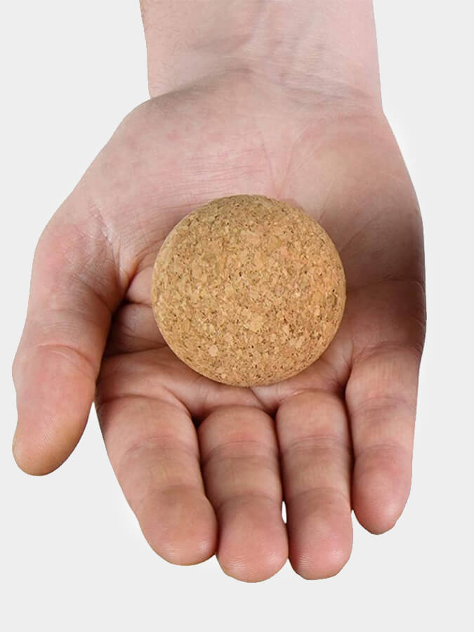 Cork Massage Balls Twin Pack