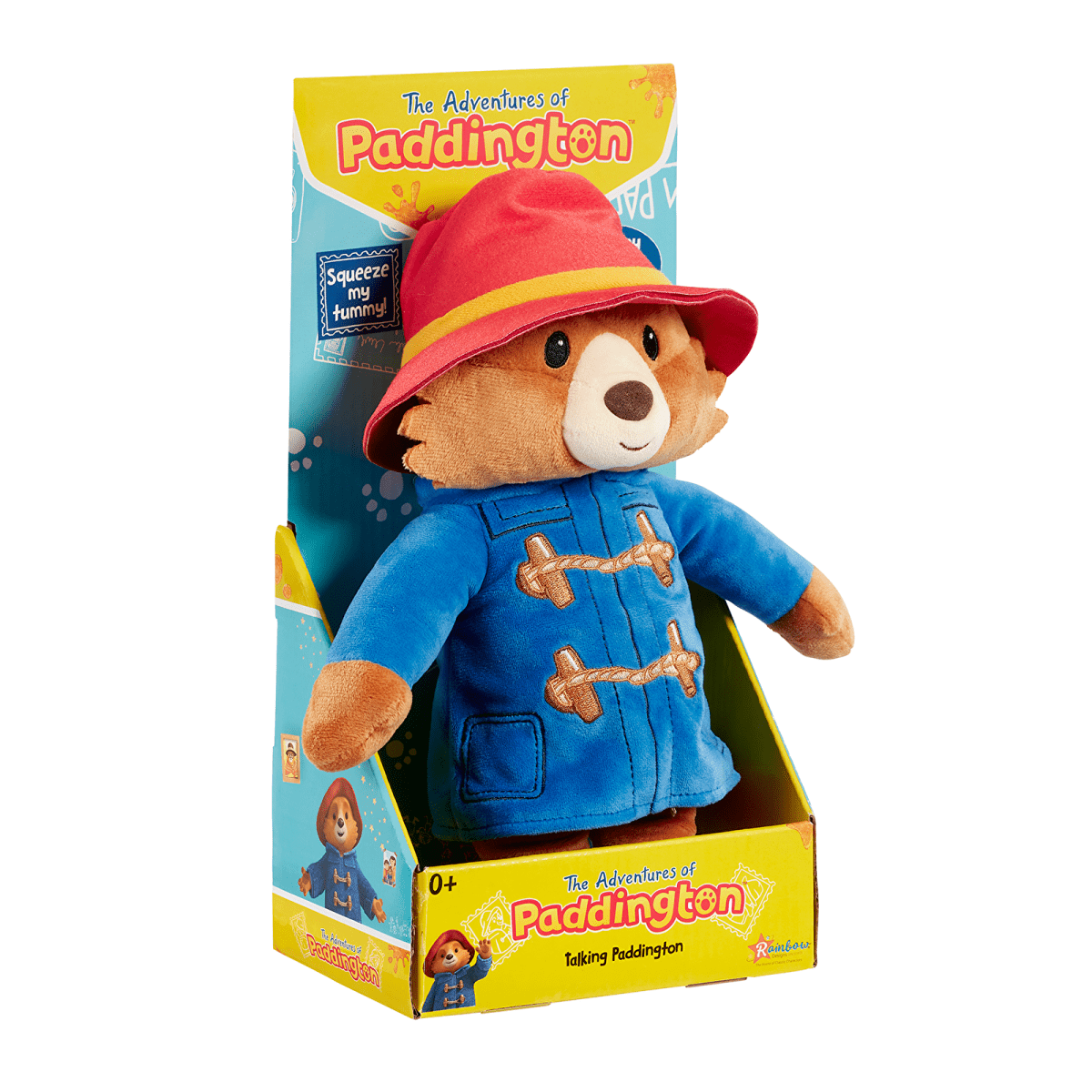 Paddington Talking Soft Toy Bear 25cm with Five Famous Phrases