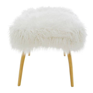 Clarence Gold Metal Bench