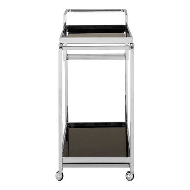 Three Tier Trolley with Silver Frame