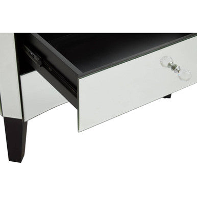 Mirrored Chest of 4 Drawers
