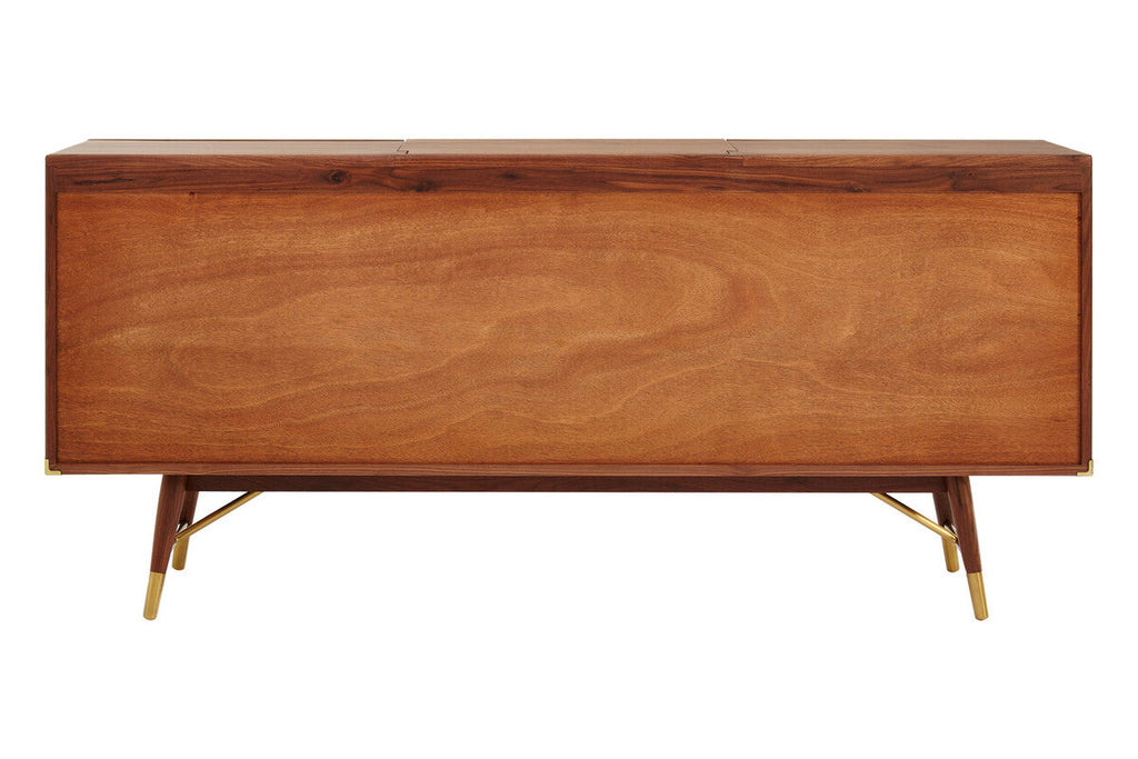 Natural Wood Sideboard with Storage
