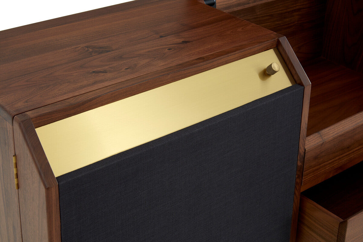 Natural Wood Sideboard with Storage