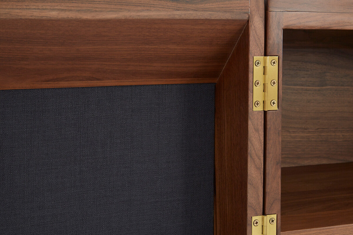 Natural Wood Sideboard with Storage