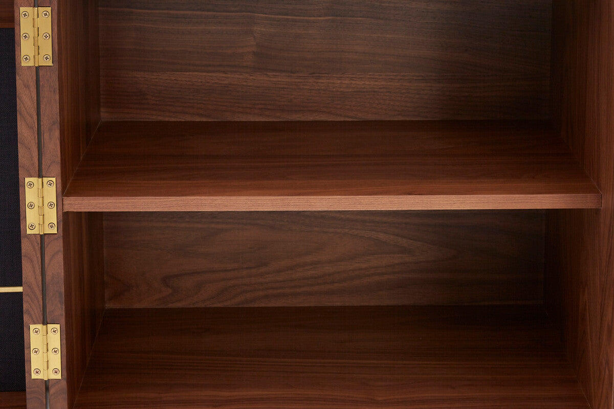 Natural Wood Sideboard with Storage