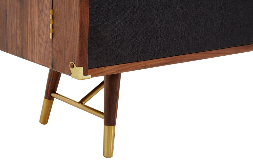 Natural Wood Sideboard with Storage