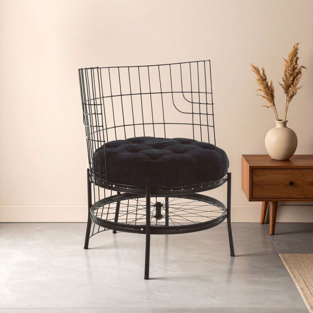 Black Wheel Design Chair