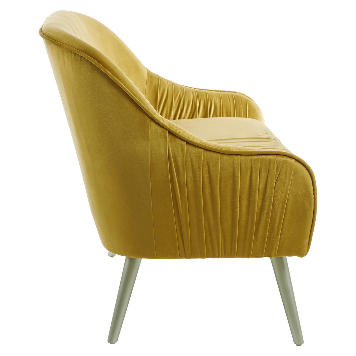 Mustard Velvet Sofa