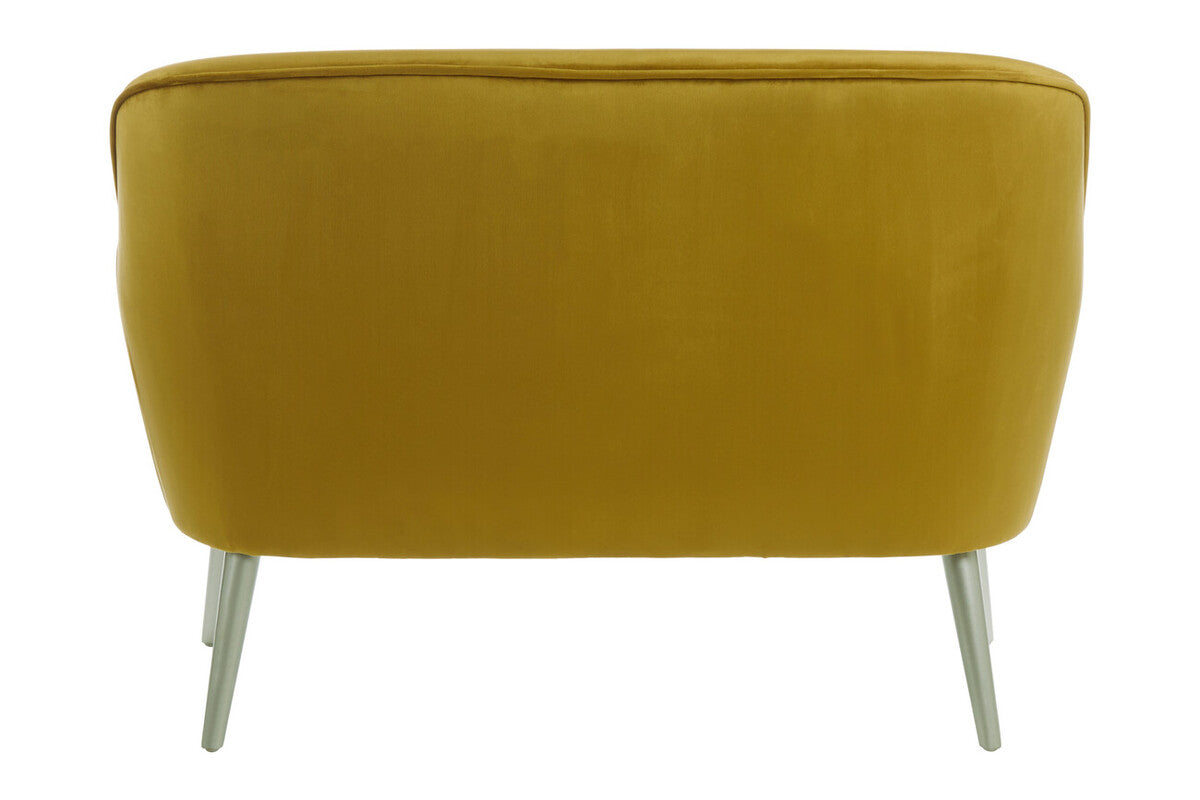 Mustard Velvet Sofa