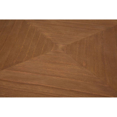 Black and Natural Wood Coffee Table with Storage Drawer