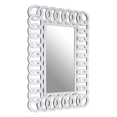 Gianna Wall Mirror with Sculptural Frame
