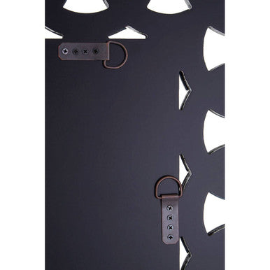 Gianna Wall Mirror with Sculptural Frame