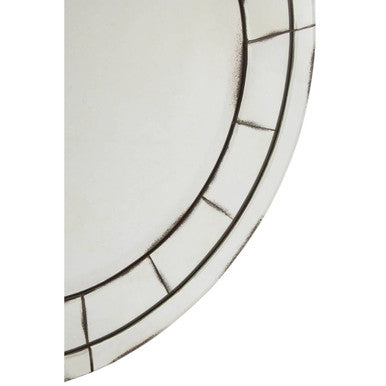 Round Mosaic Effect Wall Mirror