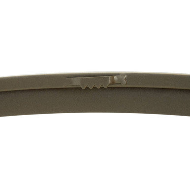 Double Ring Oval Wall Mirror in Soft Gold