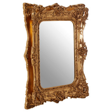 Gold Bevelled Edge Wall Mirror