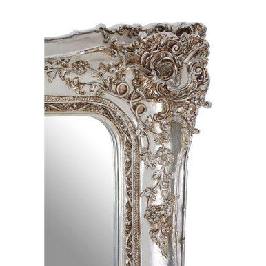 Champagne Baroque Wall Mirror