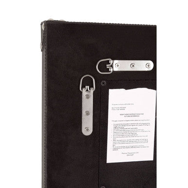 Leather Frame Mirror with Strap Detail