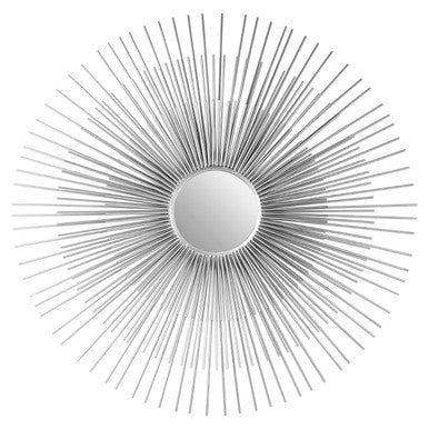 Silver Finish Concave Wall Mirror