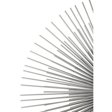 Silver Finish Concave Wall Mirror