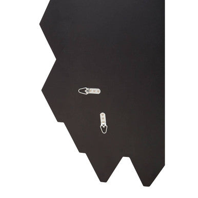 Reva Wall Mirror in Grey and Clear