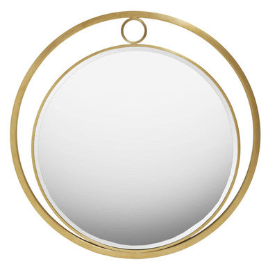 Serrano Gold Wall Mirror