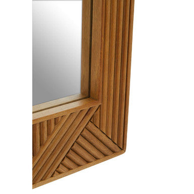 Jakara Natural Finish Wall Mirror