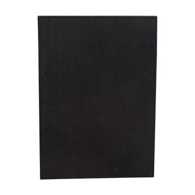 Black Finish Wall Mirror