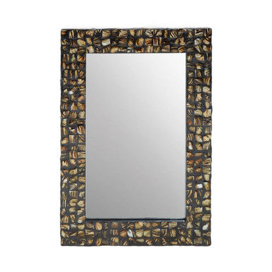 Mother of Pearl Rectangular Wall Mirror