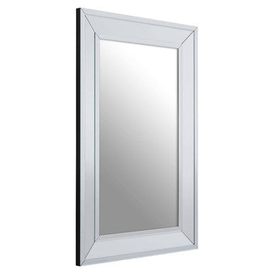 Rectangular Silver Wall Mirror