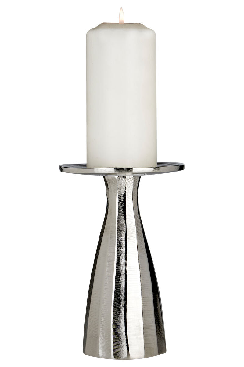 Small Silver Candle Holder
