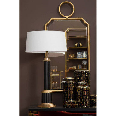 Tamara Small Jar in Black and Gold