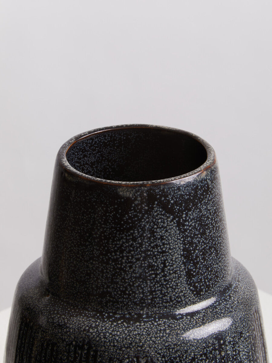 Large Speckled Ceramic Vase