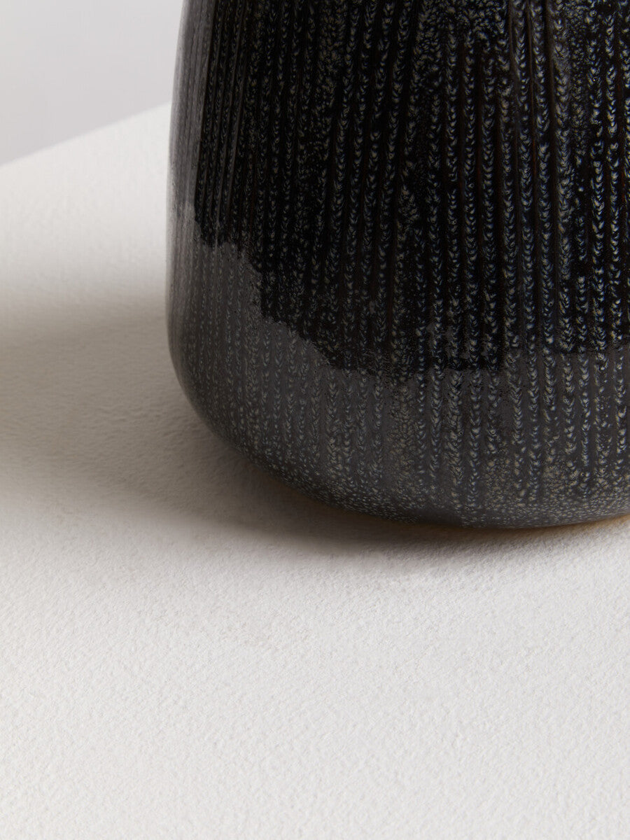 Large Speckled Ceramic Vase