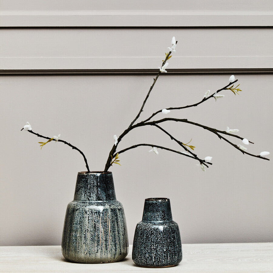 Large Speckled Ceramic Vase