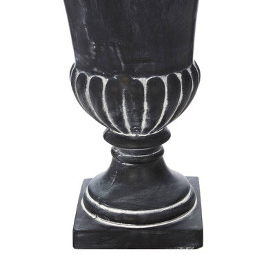 Grey Planter with White Highlights