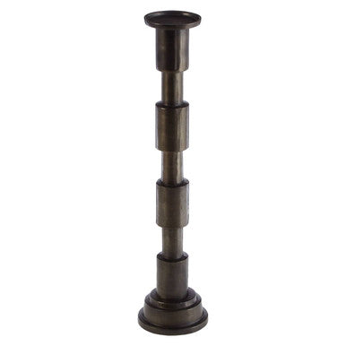 Large Matte Black Candle Holder