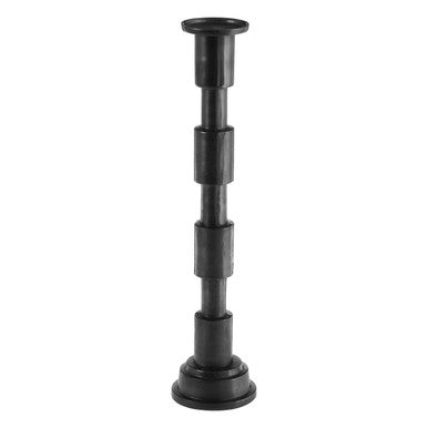 Large Matte Black Candle Holder