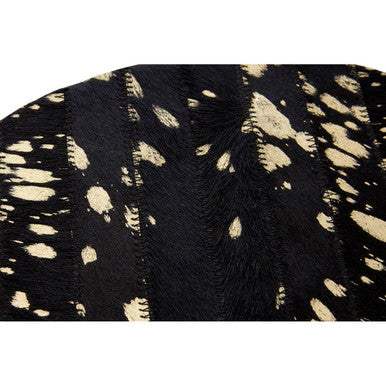 Cowhide Tray with Metal Frame