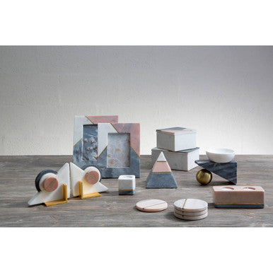 Small Square Marble Trinket Box