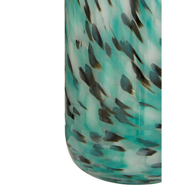 Large Turquoise Speckle Vase