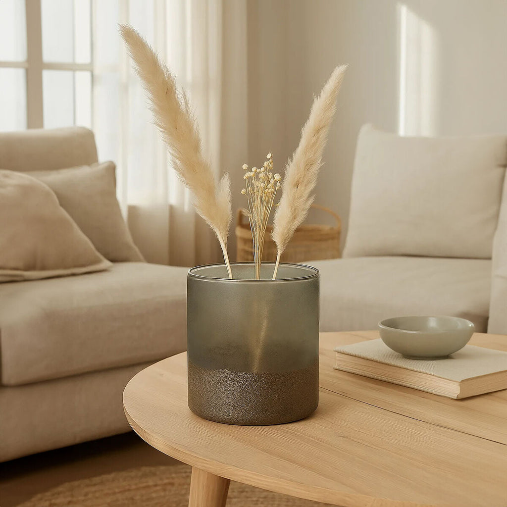Small Grey Sand Effect Vase