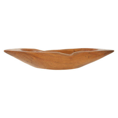 Medium Boat Dish in Teak Wood