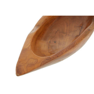 Medium Boat Dish in Teak Wood