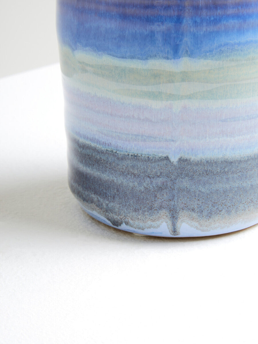 Gradient Blue Small Planter