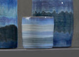 Gradient Blue Small Planter