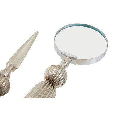 Magnifying Glass and Letter Opener Set with Box