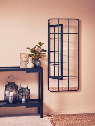 Small Black Wire Lantern