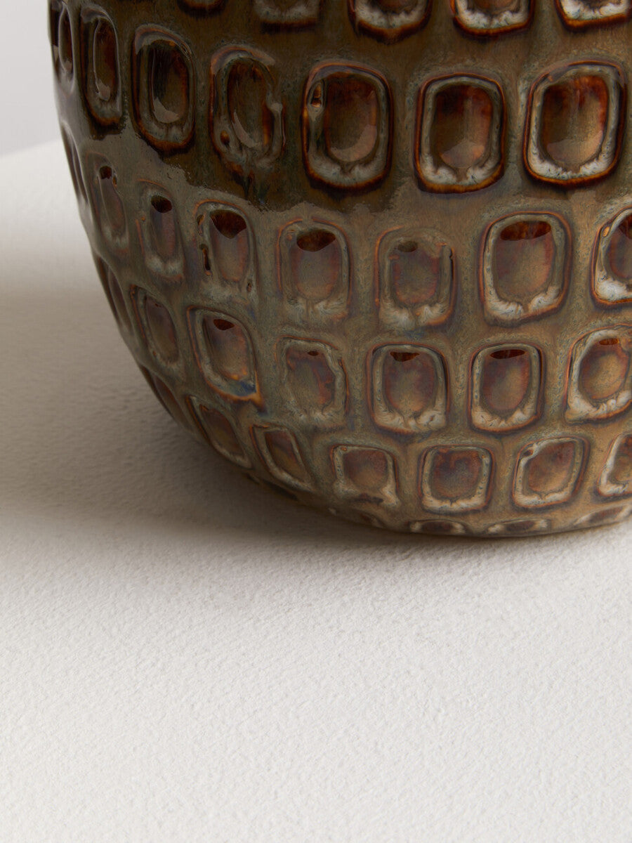 Large Ceramic Planter in Cream