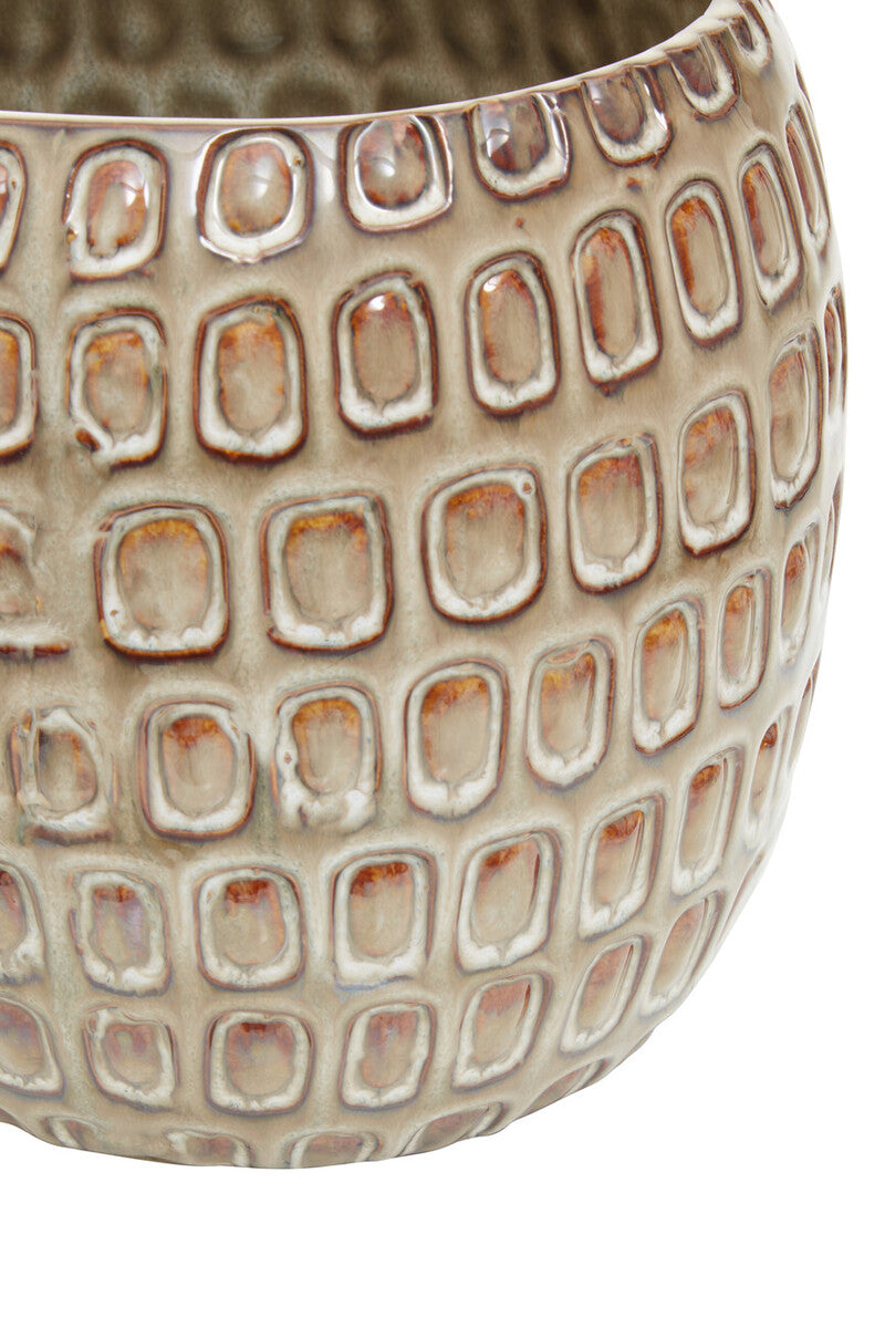Large Ceramic Planter in Cream